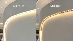 Premium COB LED strip light installation by Shenzhen CS-Tech
